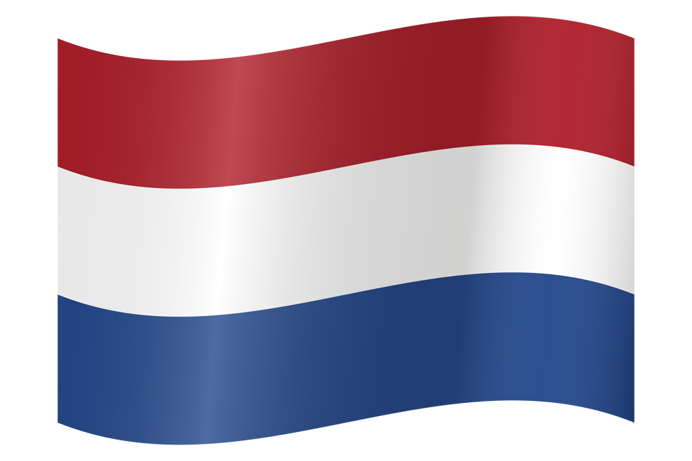 Image of the Waving Dutch flag.