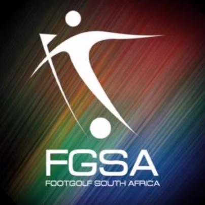 FootGolf South Africa's red, blue and green Logo